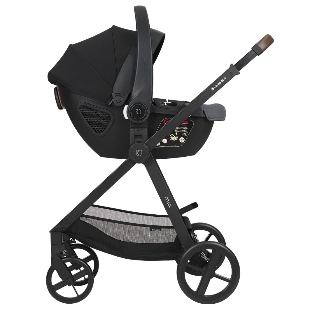 KikkaBoo® Otroški voziček s košaro 3v1 Mia Grey KikkaBoo