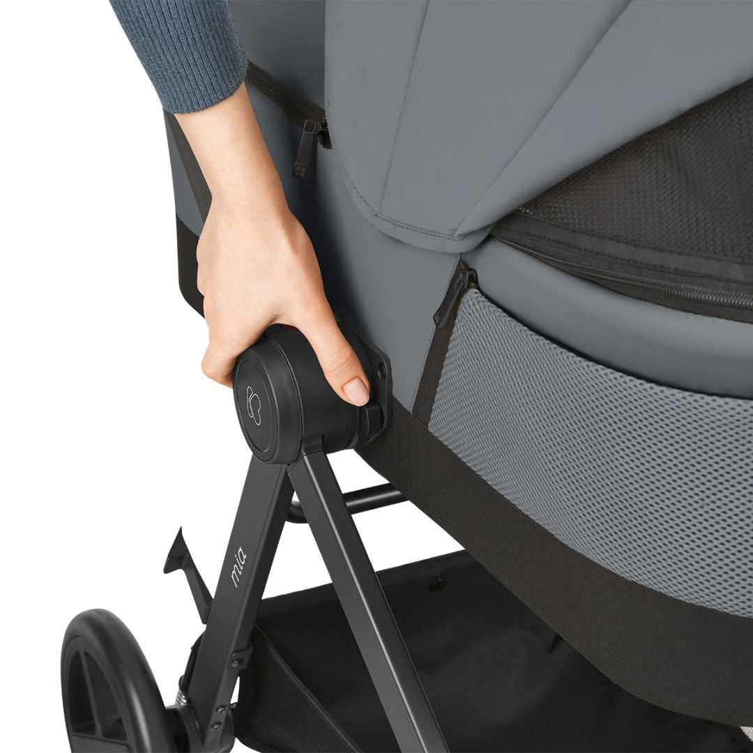 KikkaBoo® Otroški voziček s košaro 3v1 Mia Grey KikkaBoo