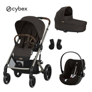 Cybex® Otroški voziček 3v1 Balios S Lux + Avtosedež Cloud G Chocolate Brown Cybex