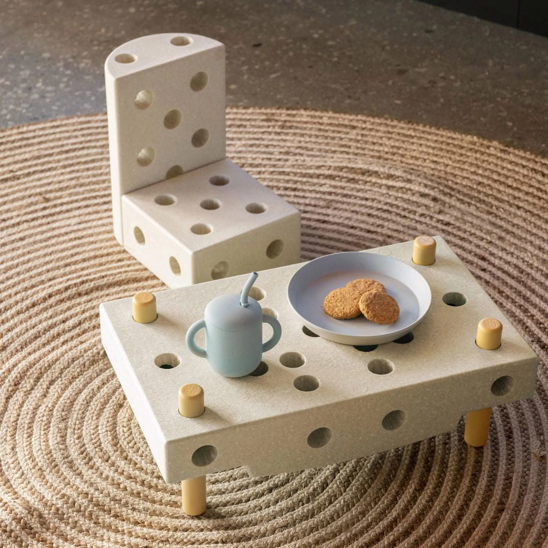 Modu® Explorer set - Sand Grey / Honey Yellow Modu