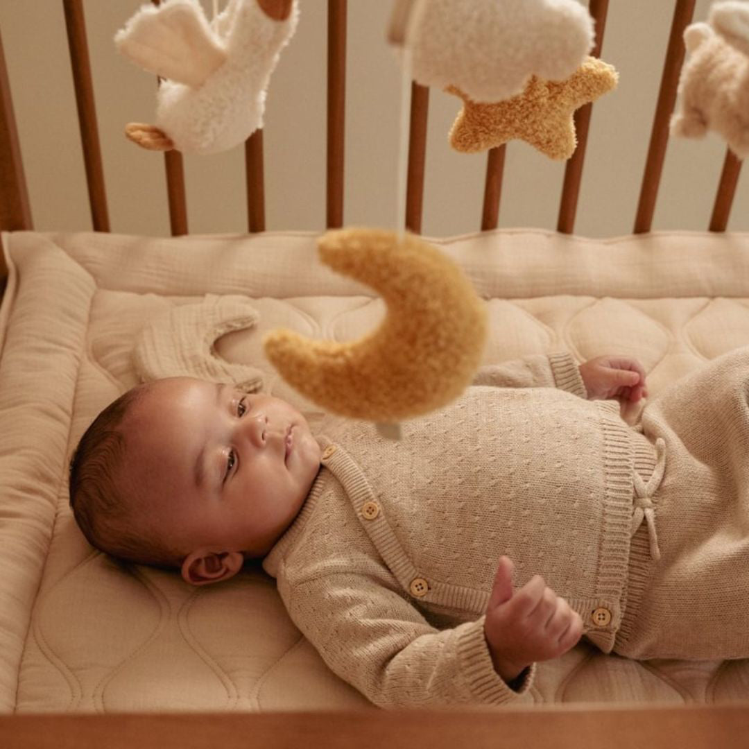 Little Dutch® Lesen glasbeni vrtiljak Newborn Naturals Little Dutch