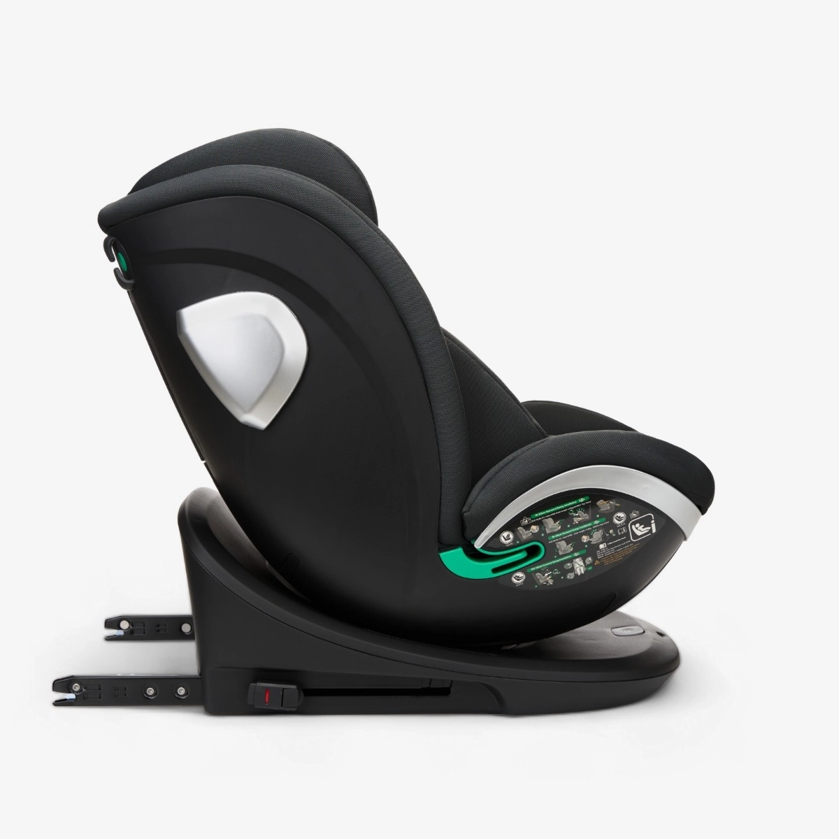 KikkaBoo® Otroški avtosedež 360° i-Drive i-SIZE (40-150 cm) Black KikkaBoo