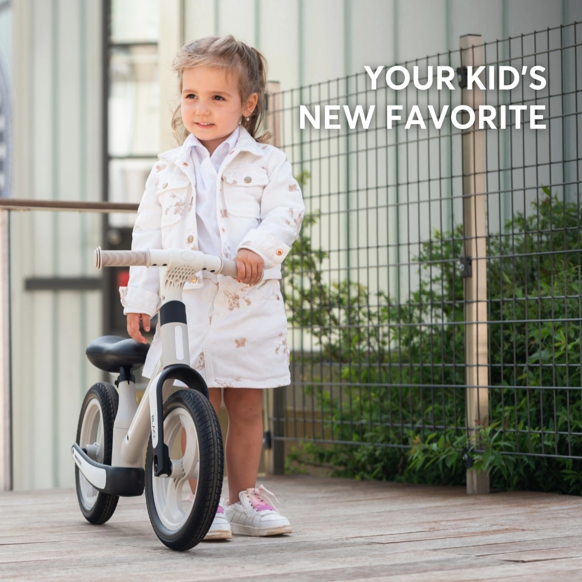 KikkaBoo® Otroški poganjalec Blace Beige KikkaBoo