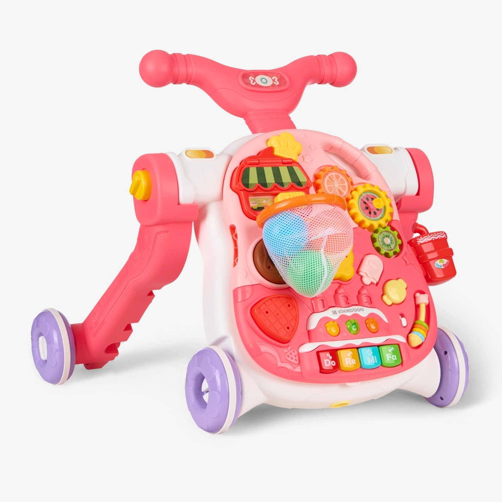 KikkaBoo® Aktivnostni voziček 4v1 Sweet Escape Pink KikkaBoo