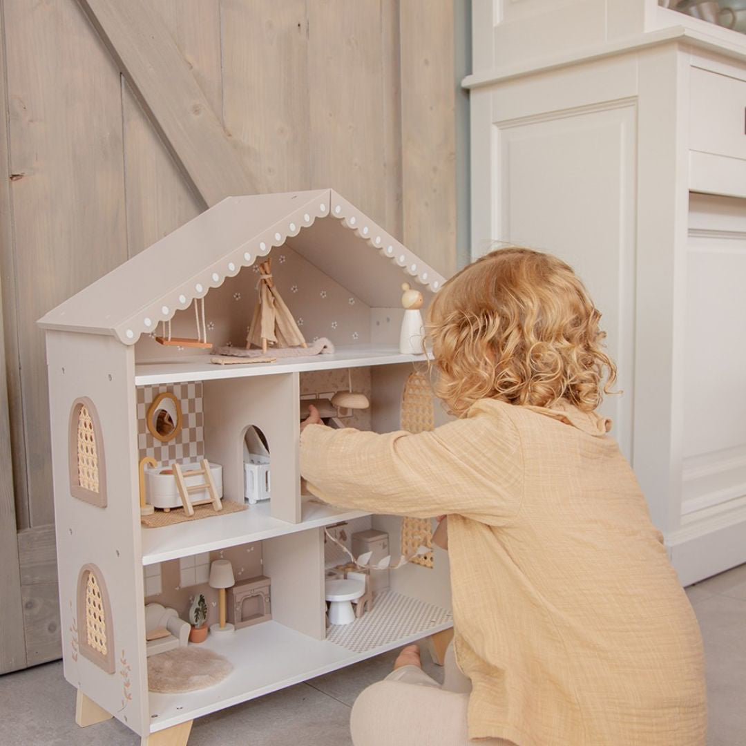 Label Label® Hiška za punčke s pohištvom Nougat Label Label