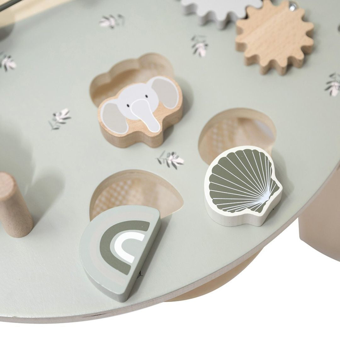 Label Label® Aktivnostna mizica Olive Green Label Label