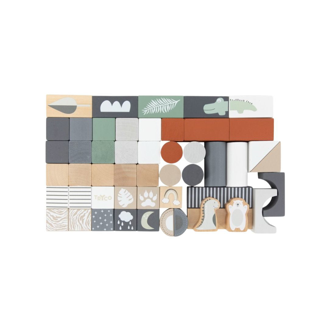 Tryco® Lesene kocke 50 kos Tryco