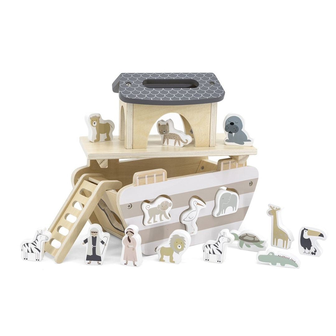 Tryco® Lesena Noetova barka s figuricami Tryco