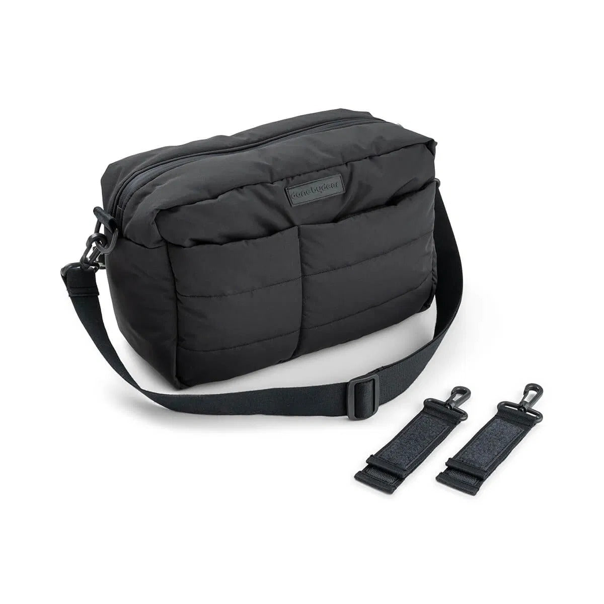 Done by Deer® Torba za voziček Quilted Black Done by Deer