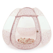 Bieco® Igralni šotor s 50 žogicami Dreamy Flowers Bieco