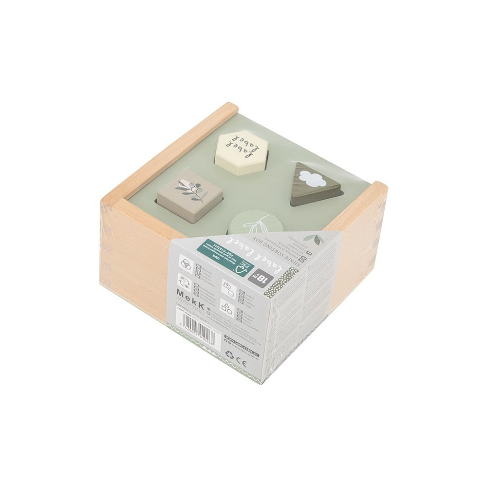 Label Label® Cubo per ordinare le forme Olive Green