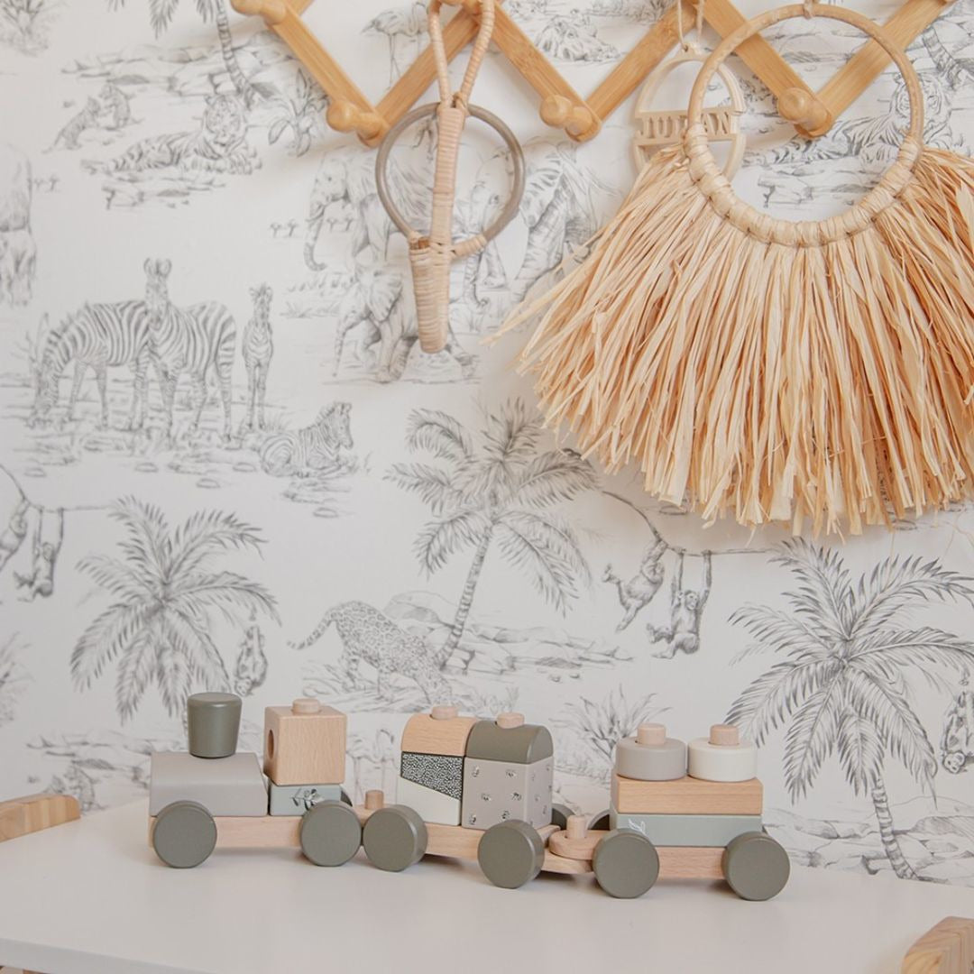 Label Label® Stacking Train Olive Green