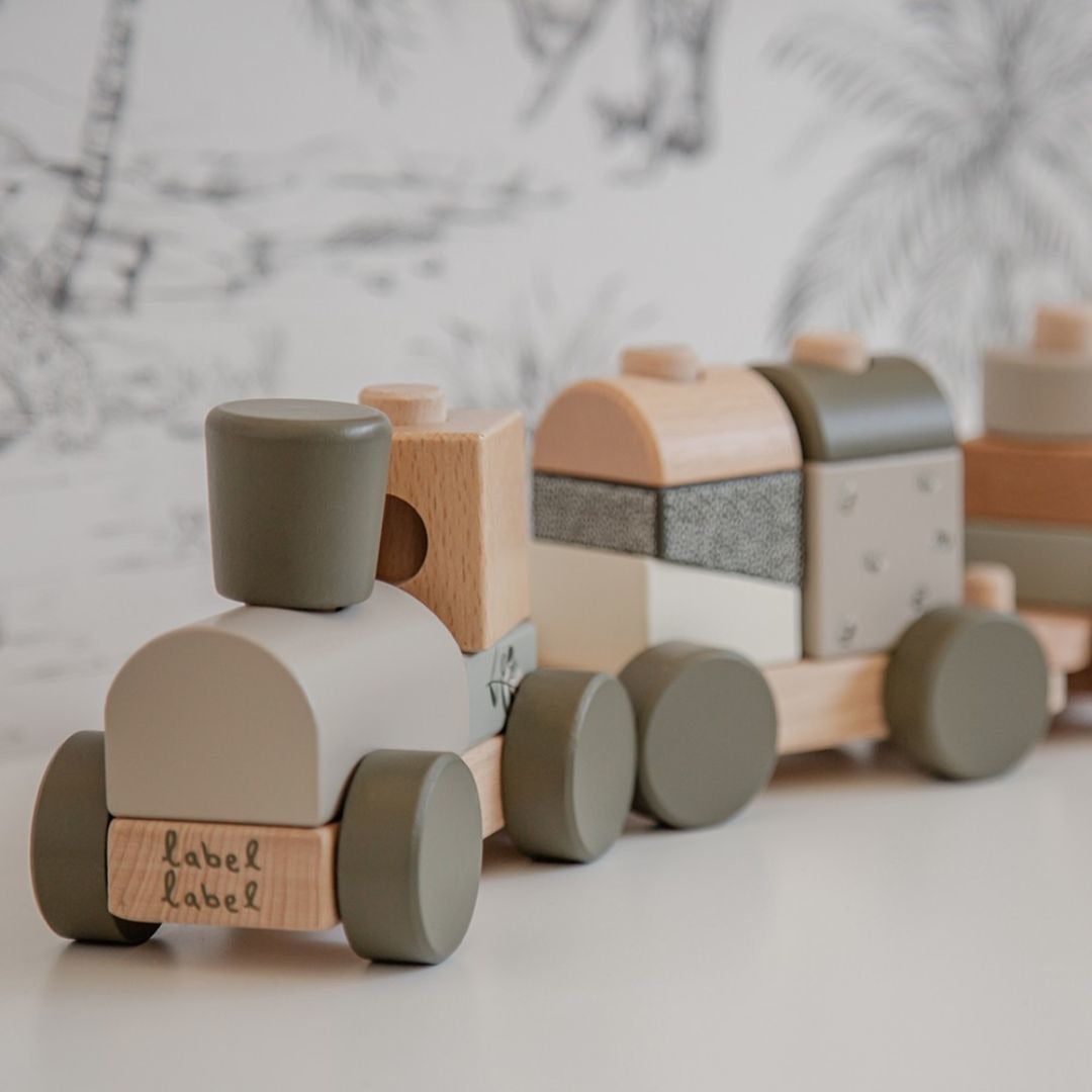 Label Label® Stacking Train Olive Green