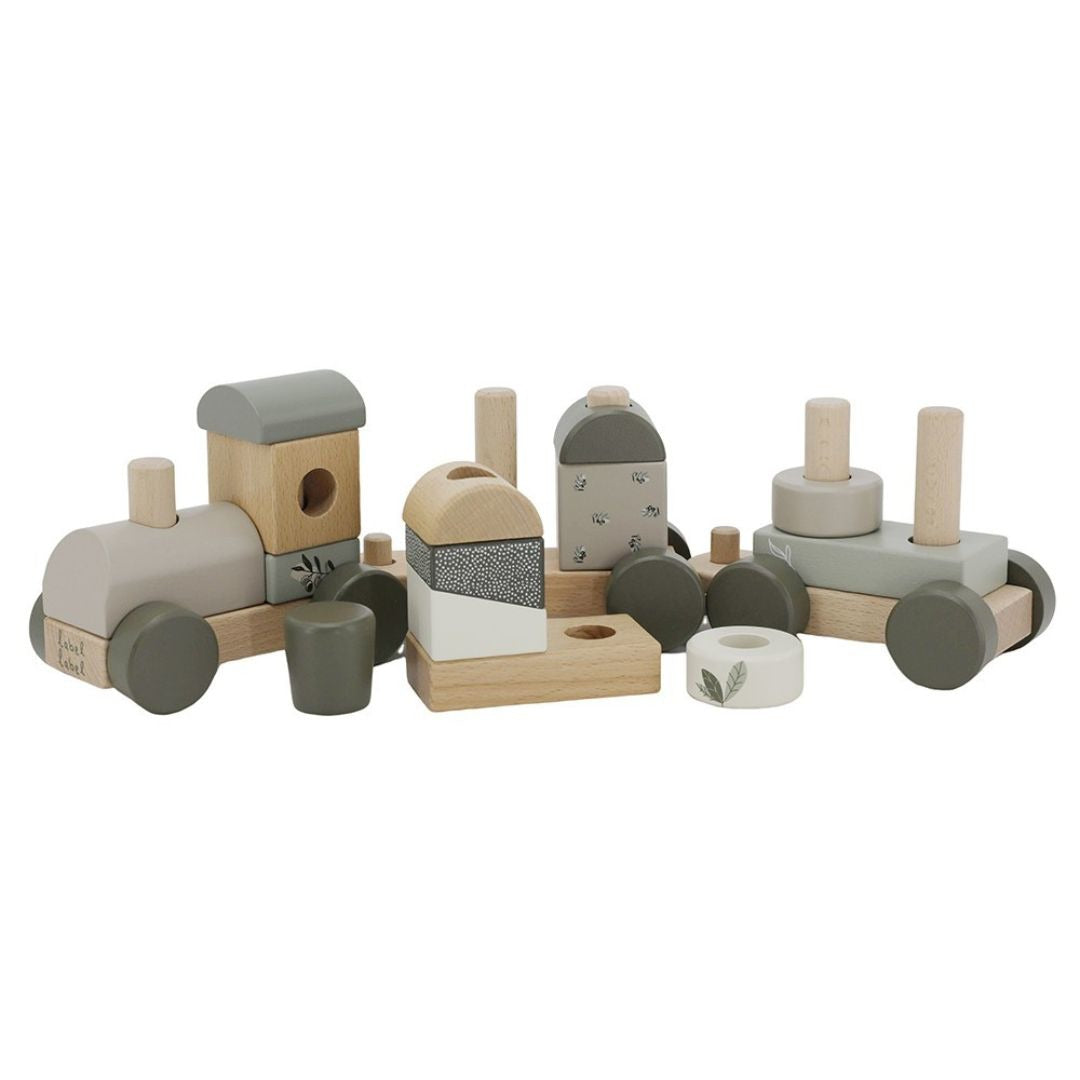 Label Label® Stacking Train Olive Green