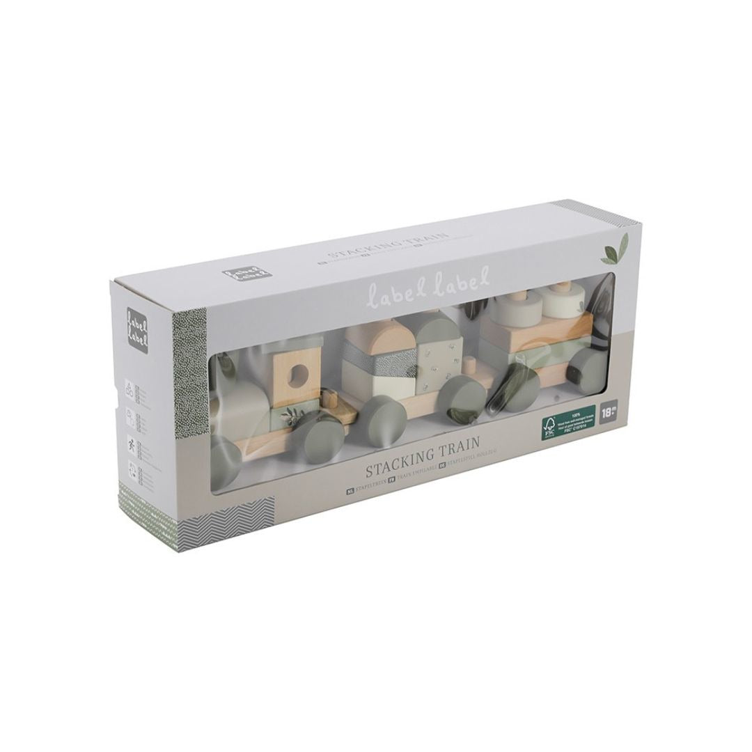 Label Label® Stacking Train Olive Green