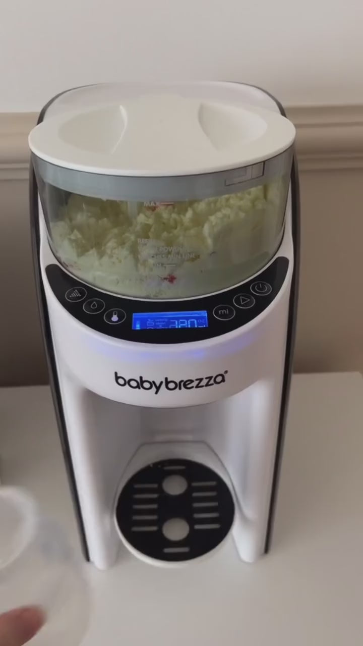 Load video: Baby Brezza® Pro Advanced White