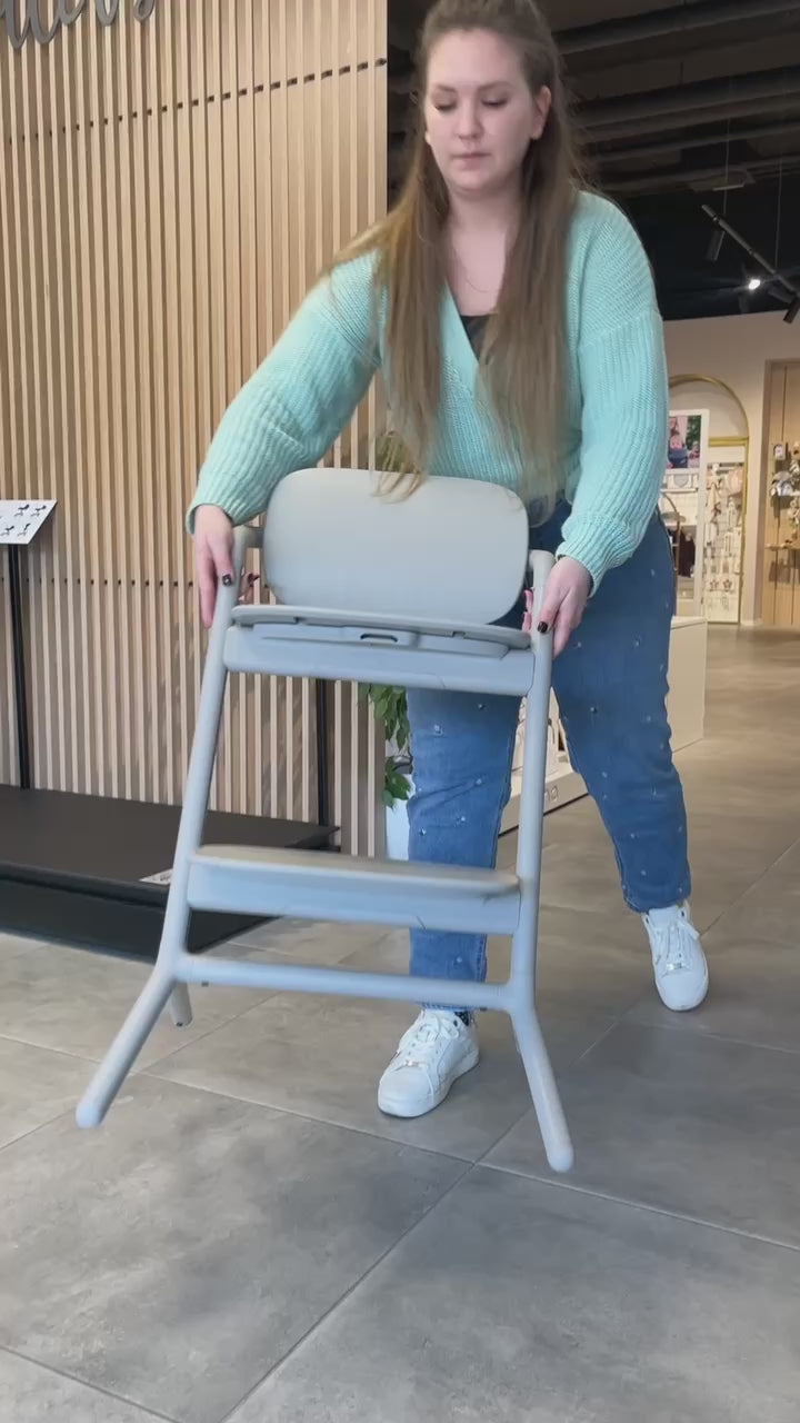 Charger la vidéo : Cybex® Chaise haute 4en1 Lemo Black