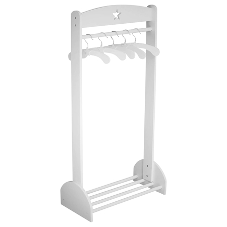 Picture of Kids Concept® Clothes Rail Star White