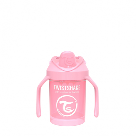 Picture of Twistshake Mini Cup 230ml (4+M) - Pastel Pink