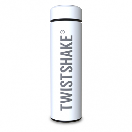 Picture of Twistshake Hot Or Cold Insulated Bottle 420ml - White