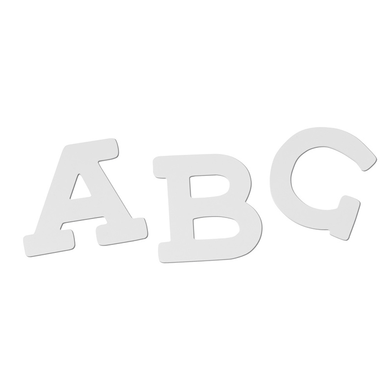 Picture of BamBam® Wooden Letters White
