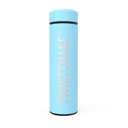 Picture of Twistshake Hot Or Cold Insulated Bottle 420ml - Pastel Blue
