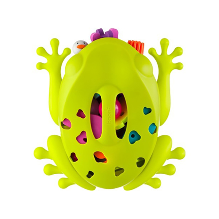 Picture of Boon® Bath Toy Scoop, Drain And Storage Frog Pod