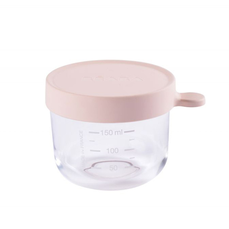 Picture of Beaba®  Glass&Silicone Container 150ml Pink