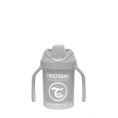 Picture of Twistshake Mini Cup 230ml (4+M) - Pastel Grey