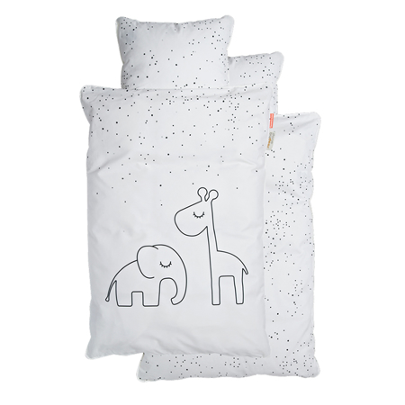 Picture of Done by Deer®  Dreamy Dots Bedlinen White (100x140)