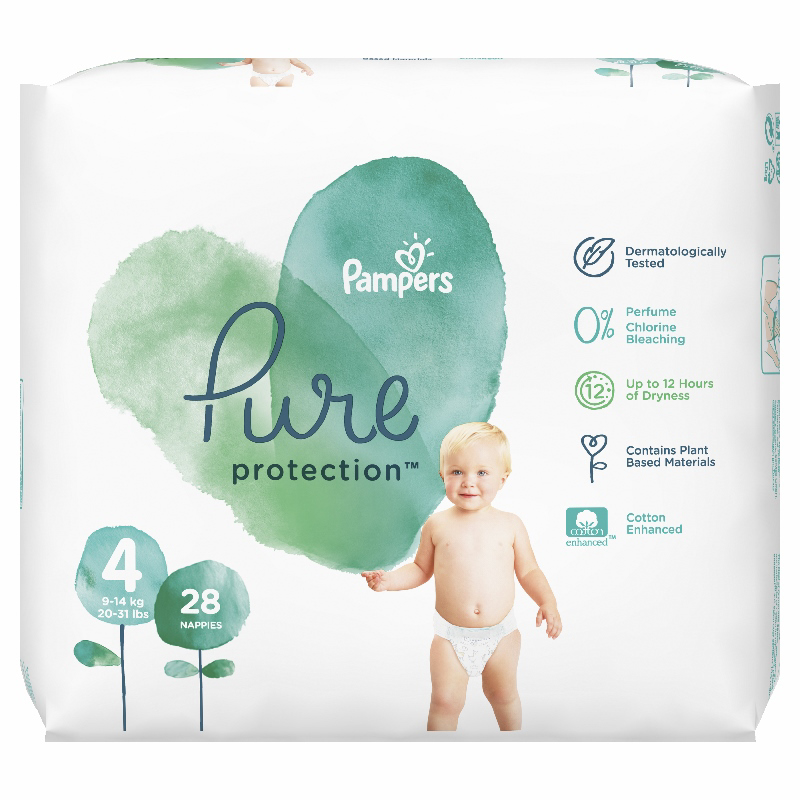 Pampers® Diapers Pure Protection Size 4 