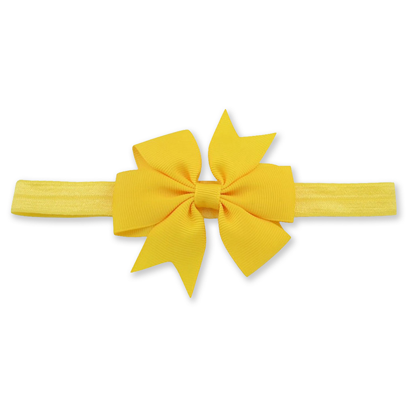 Picture of Elastic Bowknot Yellow