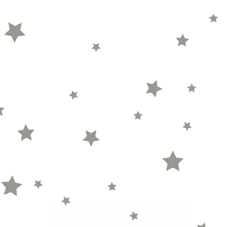 Pick Art Design® Wall Sticker Grey Stars