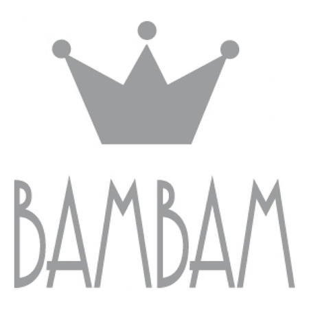 BamBam® Wooden Letters White