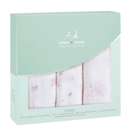 Aden+Anais® Muslin Squares 3-Pack Lovely Reverie 70x70