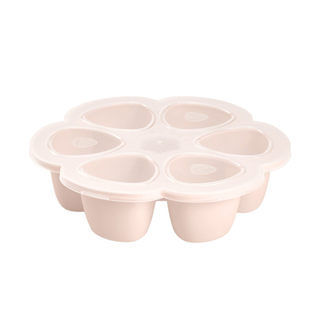 Beaba® Multiportions 90ml Silicone Tray Pink