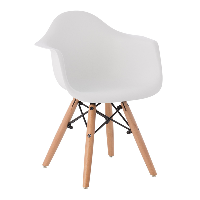 Picture of Scandinavian Inspired Kid's Armchair - White