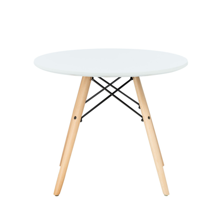 EM Furniture Scandinavian Inspired Kid's Table White