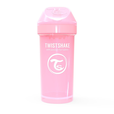 Twistshake Kid Cup 360ml (12+M) - Pastel Pink