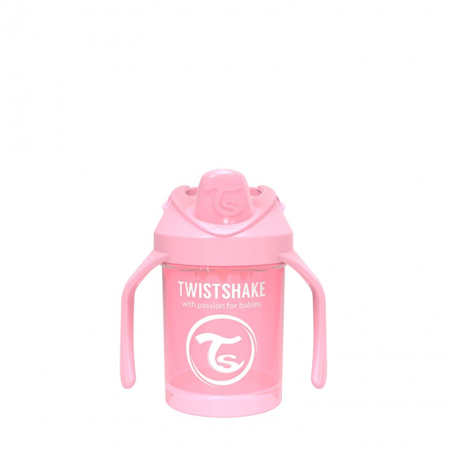 Twistshake Mini Cup 230ml (4+M) - Pastel Pink