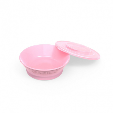 Twistshake Bowl 520ml (6+M) - Pastel Pink
