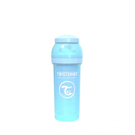 Twistshake Anti-Colic Bottle 260ml (2+M) - Pastel Blue
