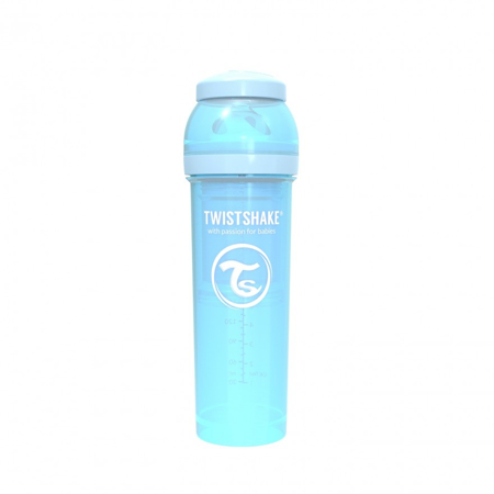 Twistshake Anti-Colic Bottle 330ml (4+M) - Pastel Blue