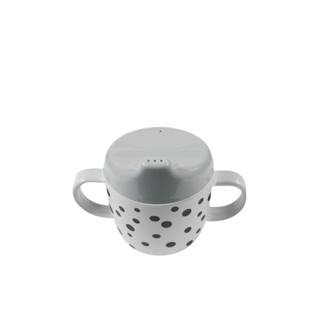 Done By Deer® 2-Handle Spout Cup Happy Dots - Grey