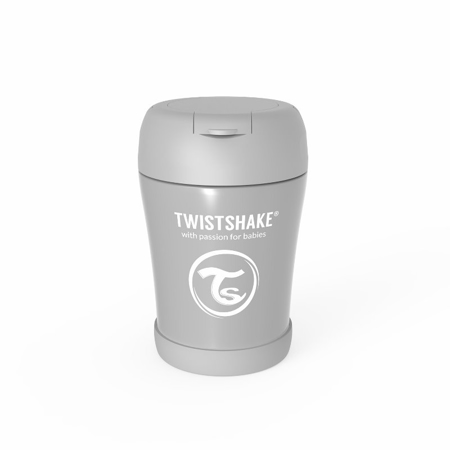 Picture of Twistshake® Stainless Steel Food Container Grey