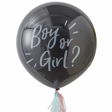 Ginger Ray® Gender Reveal Boy Or Girl? Balloon Kit
