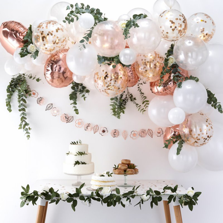 Picture of Ginger Ray® Balloon arch Kit Rose Gold