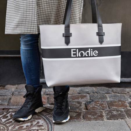 Elodie Details Changing Bag - Saffiano Logo tote