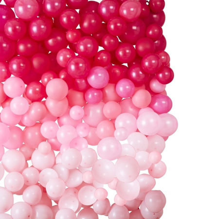 Ginger Ray® Ombre Pink Balloon Wall Decoration - Stargazer