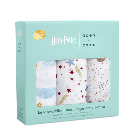 Picture of Aden+Anais® Silky Soft Swaddles 3-pack Harry Potter 120x120